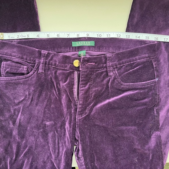 Ralph Lauren Pants - Ralph Lauren velour jeans, size 6